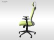 Scaun de birou rotativ, ergonomic, pivotant, negru HG-0004F