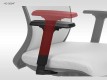 Scaun de birou rotativ, ergonomic, pivotant, negru HG-0004F reglaje specifice