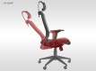 Scaun de birou rotativ, ergonomic, pivotant, negru HG-0004F reglaje specifice