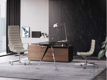 Scaun ergonomic managerial gama KEY