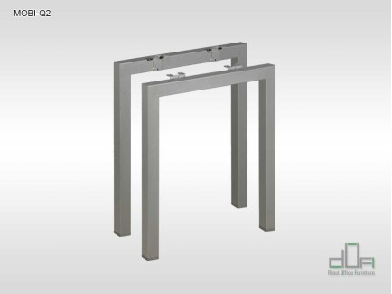 Birou operational MOBI-Q2 picioare metalice 1200x600mm