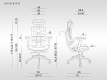 Scaun ergonomic ERGOTECH UM-CM-B137A