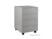 Casetiera metalica-Rollbox 4 sertare, cu role, XD-040-4