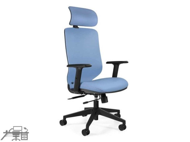 Scaun ergonomic operational HIT PIELE ECO FN021H-3-BST