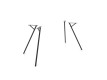 Cadru Masa Easy Bucatarie (4 picioare H733 mm)